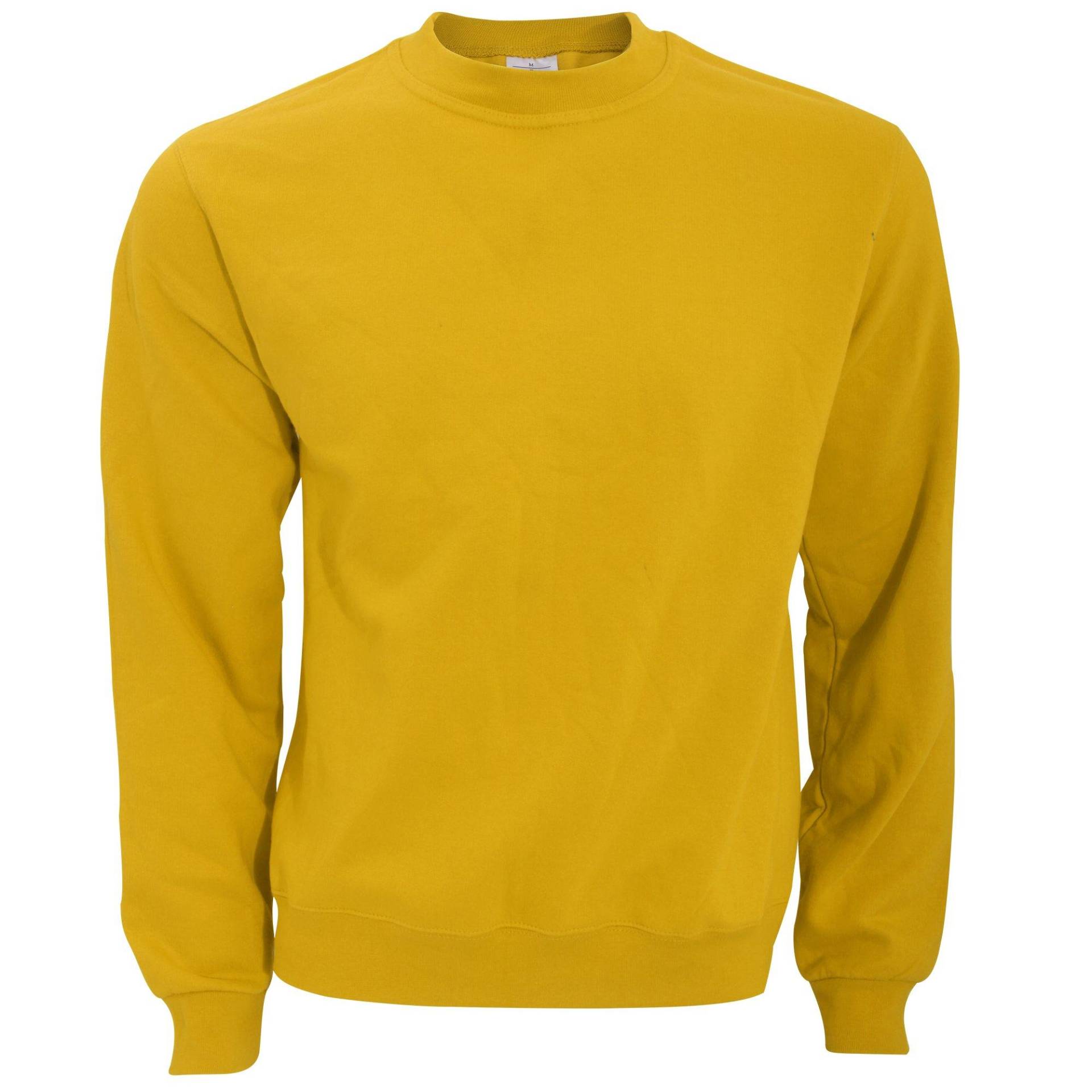 B&c Sweatshirt Mit Rundhalsausschnitt Herren Antikgold 4XL von B and C