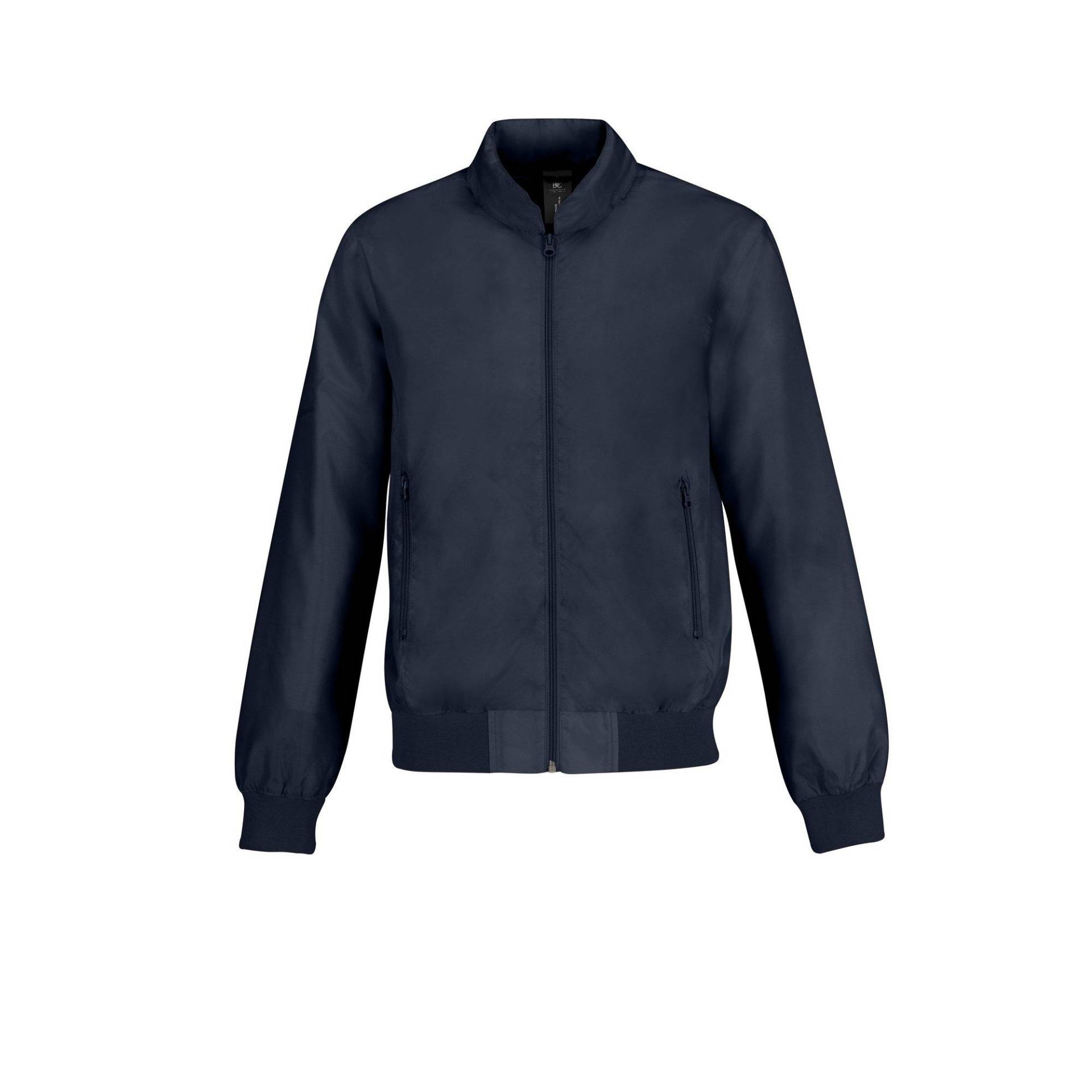 B&c Trooper Bomberjacke, Leicht Herren Marine 3XL von B and C