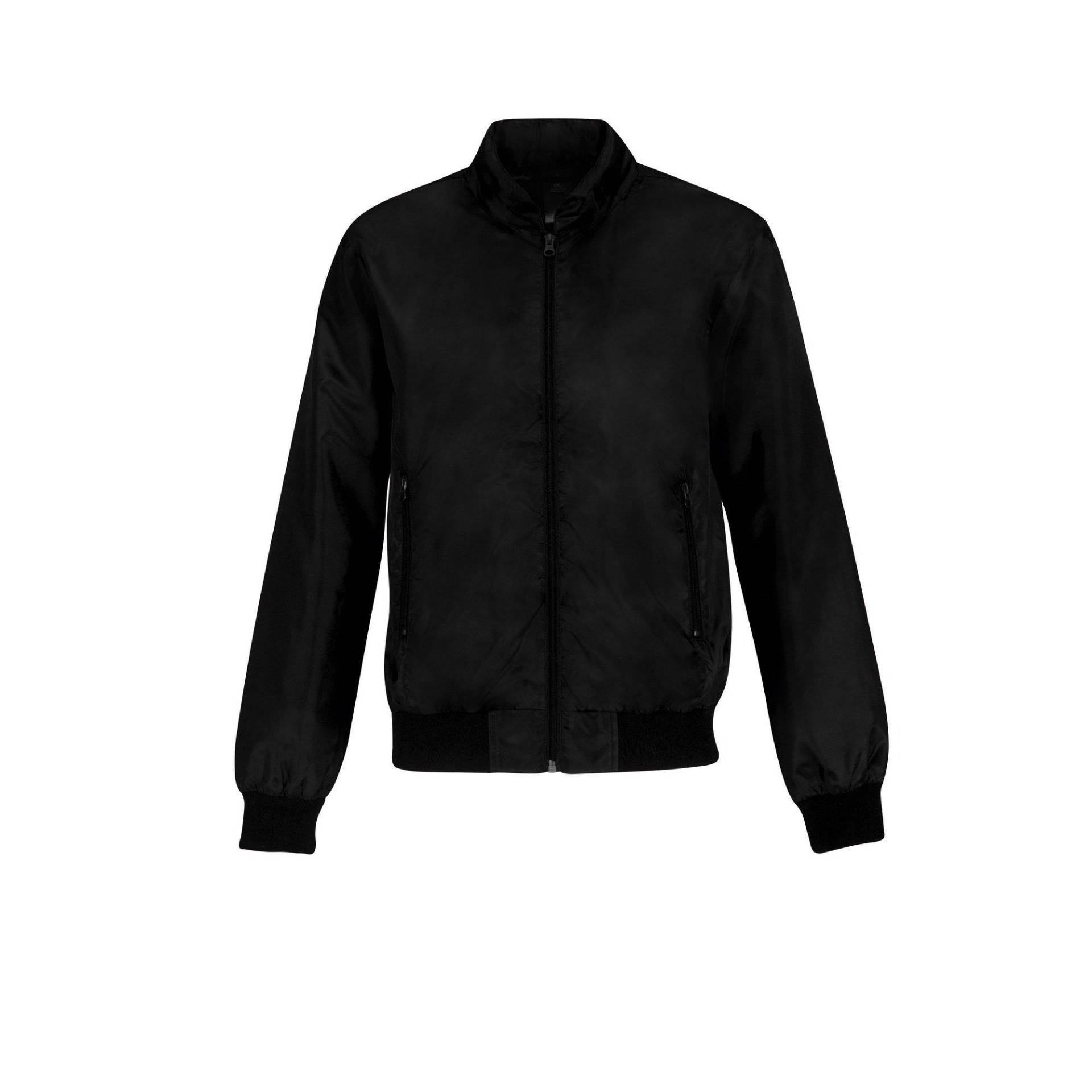 B&c Trooper Bomberjacke, Leicht Herren Schwarz L von B and C