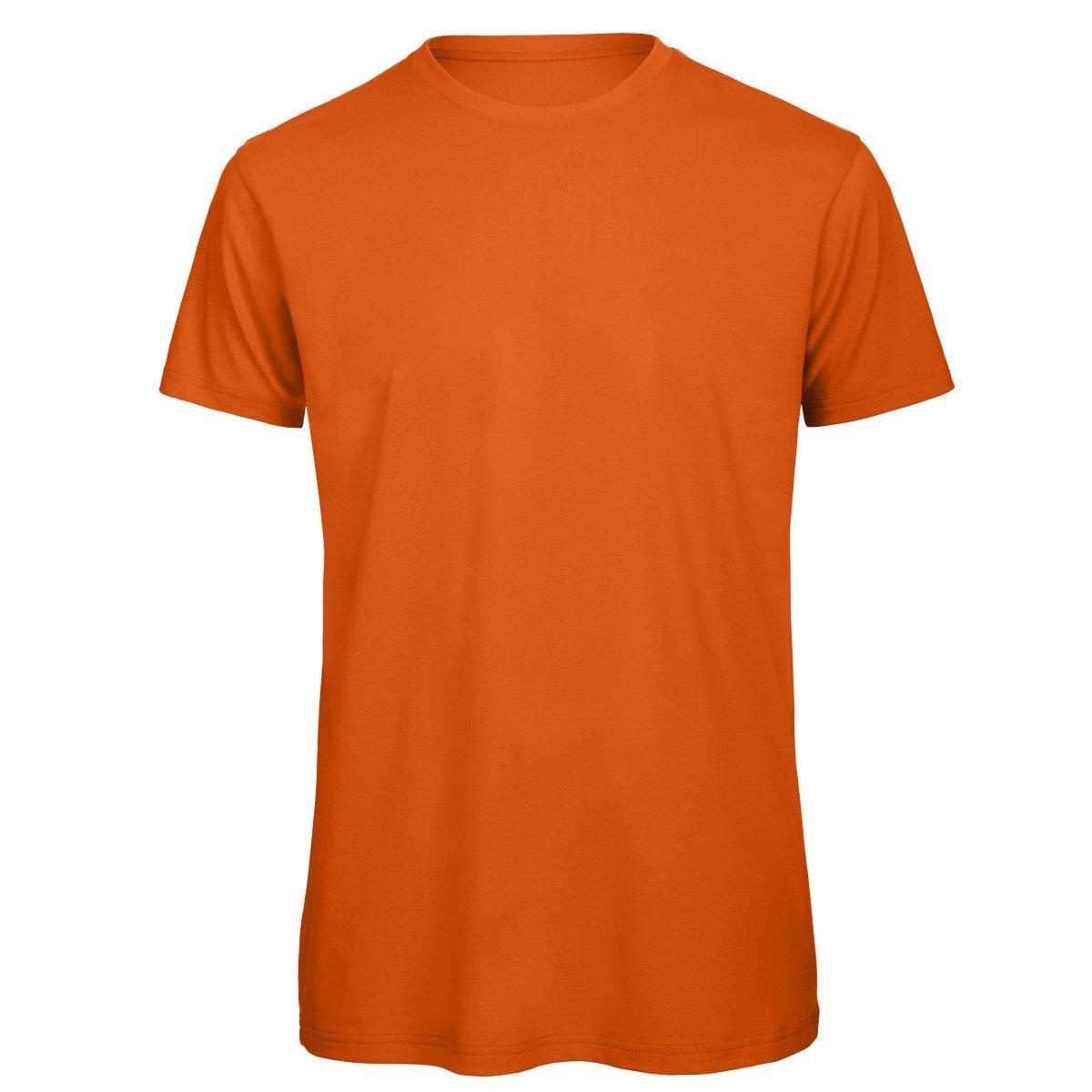 B&c Tshirt, Bio Herren Orange 3XL von B and C