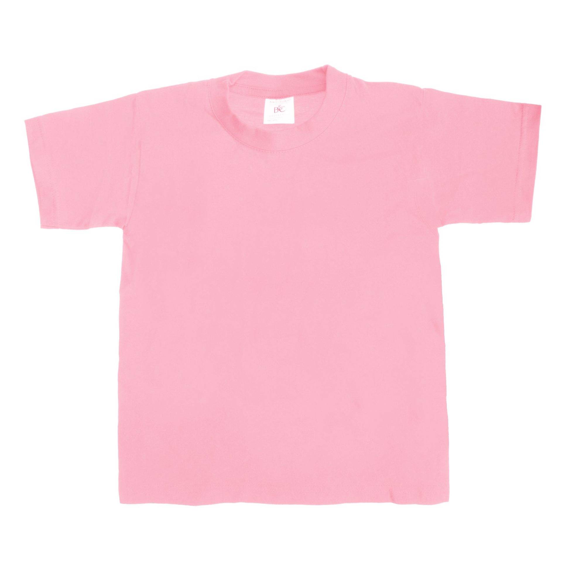 B&c Tshirt, Kurzarm Jungen Hellrosa 12-14A von B and C