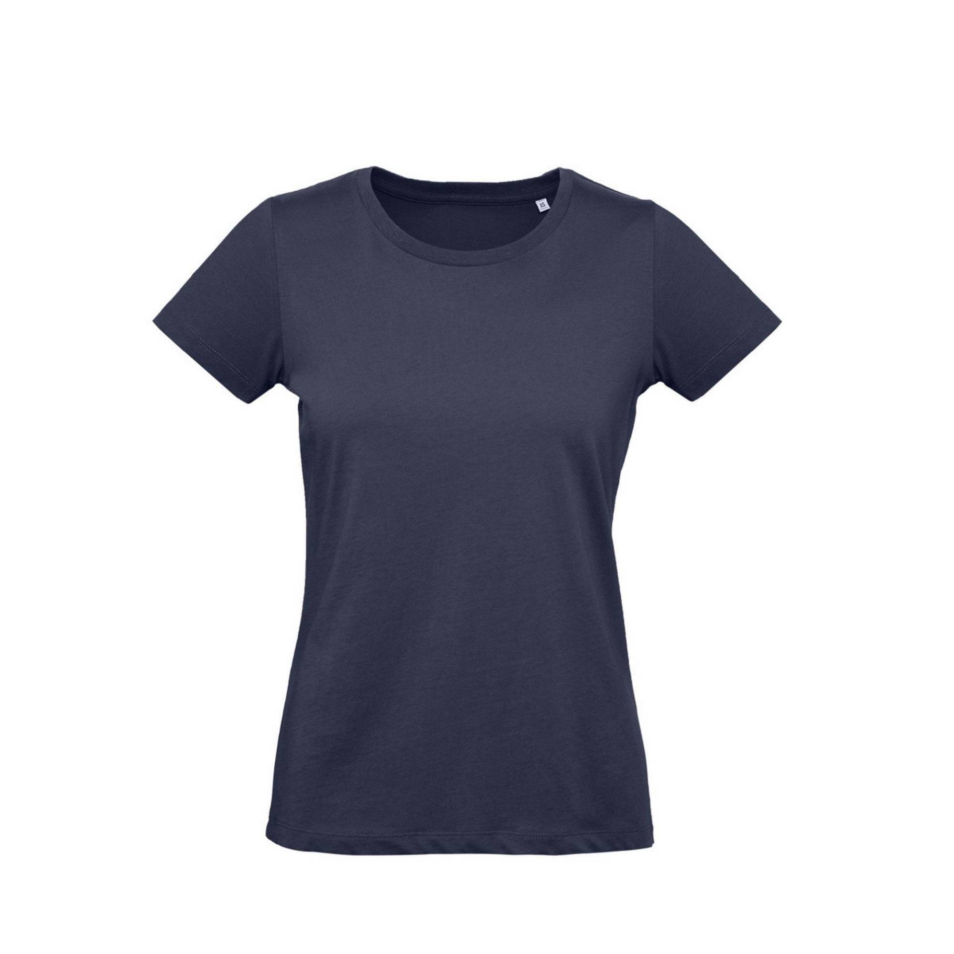 B&c Tshirt Inspire Plus Damen Marine S von B and C