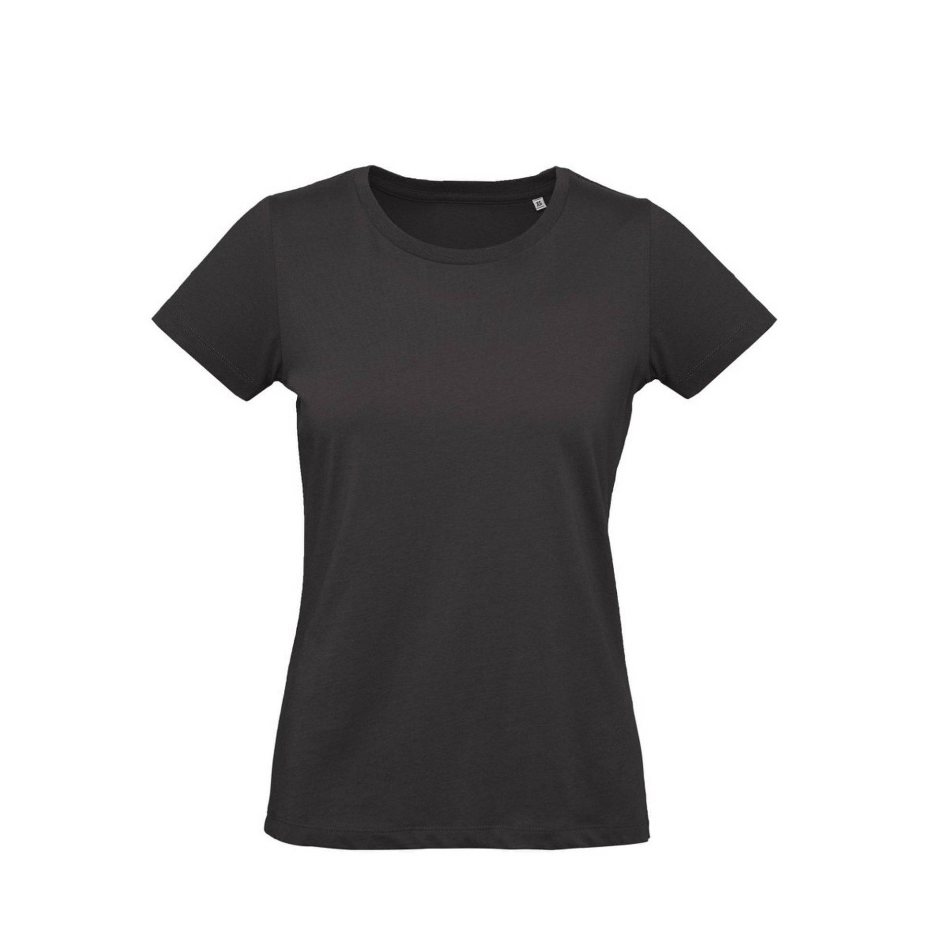 B&c Tshirt Inspire Plus Damen Schwarz M von B and C