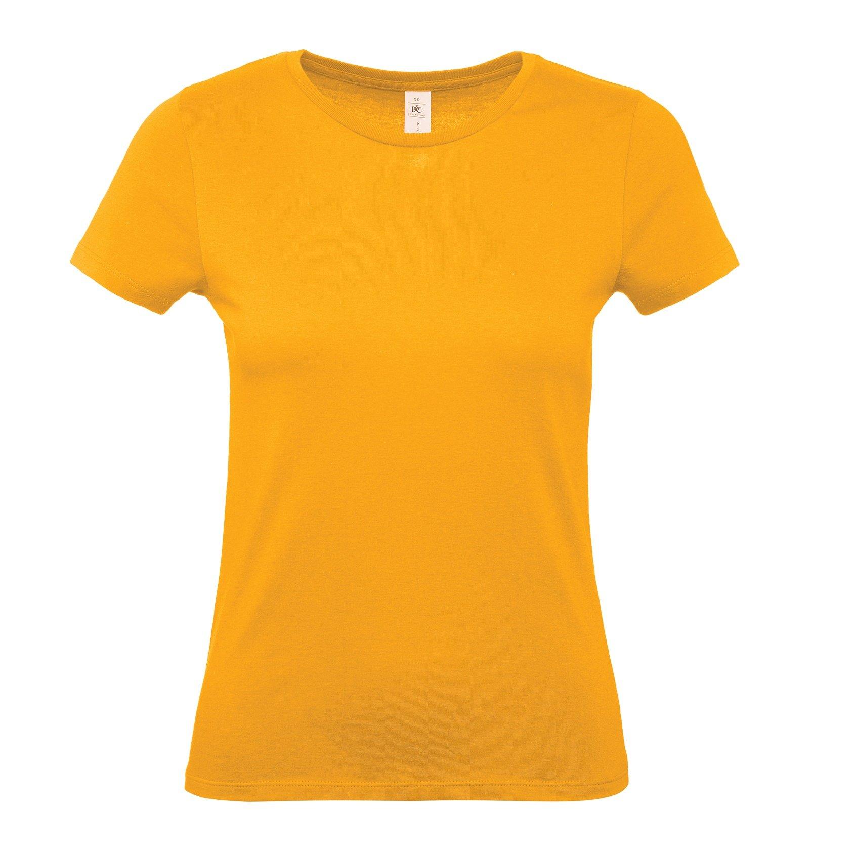 B&c Tshirt #e150 Damen Apricot S von B and C