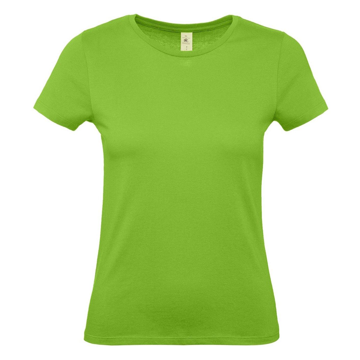 B&c Tshirt #e150 Damen Grün L von B and C