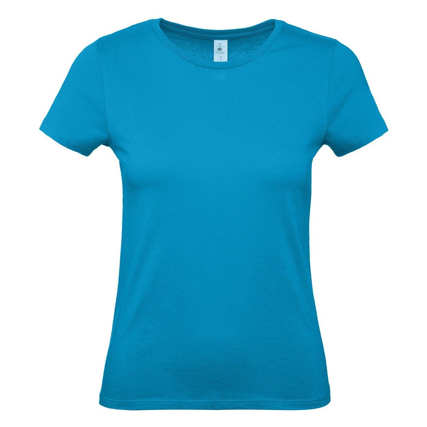 B&c Tshirt #e150 Damen Taubenblau L von B and C