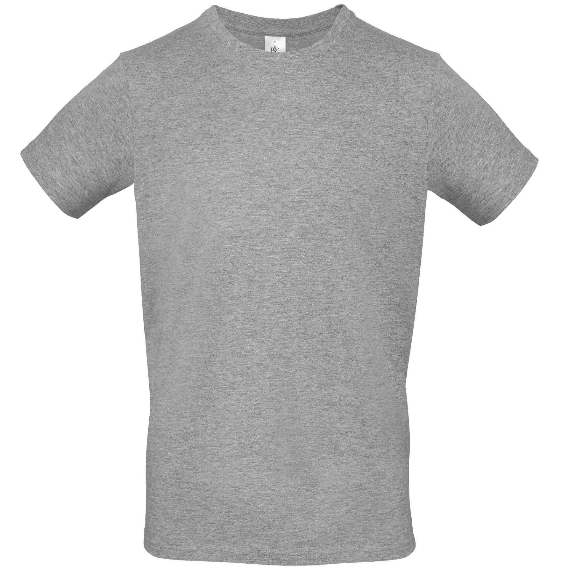 B&c Tshirt #e150 Herren Grau S von B and C