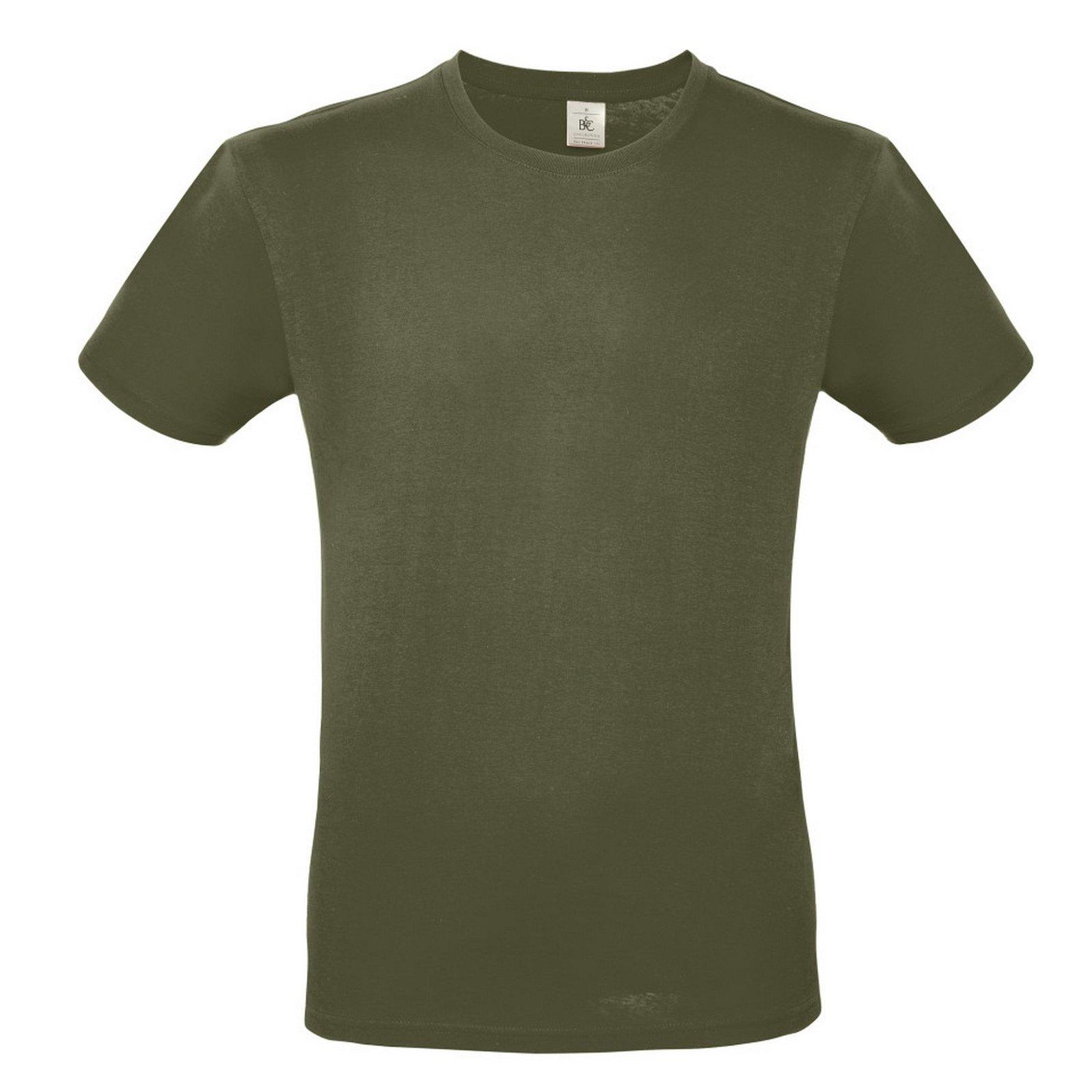 B&c Tshirt #e150 Herren Khaki S von B and C