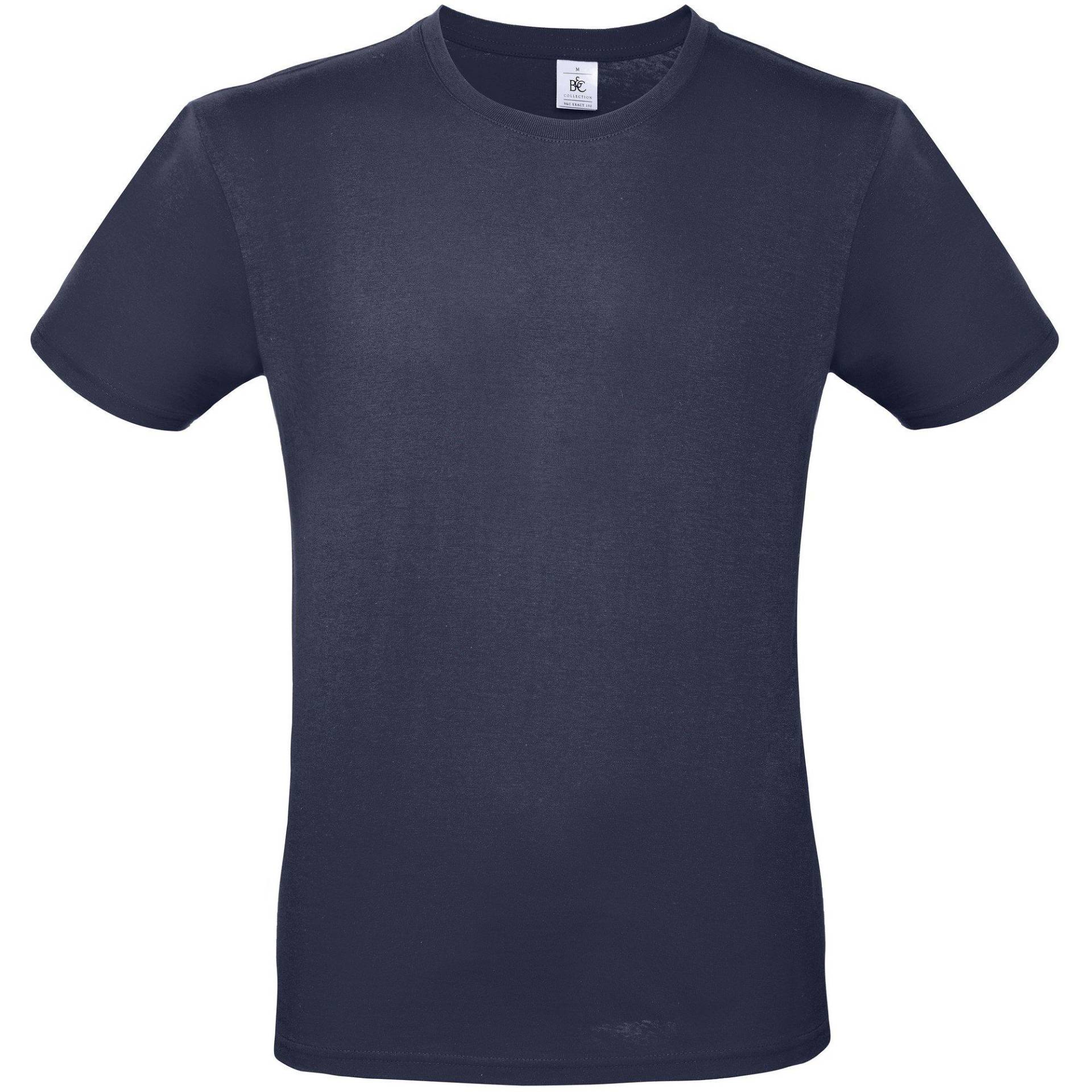 B&c Tshirt #e150 Herren Marine 3XL von B and C