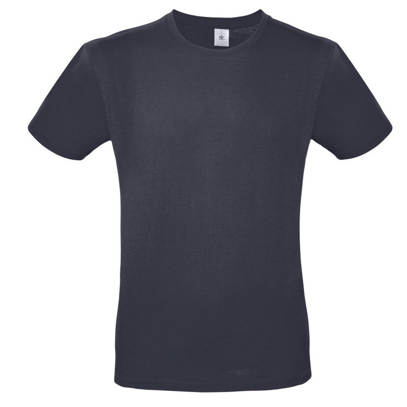 B&c Tshirt #e150 Herren Marine M von B and C