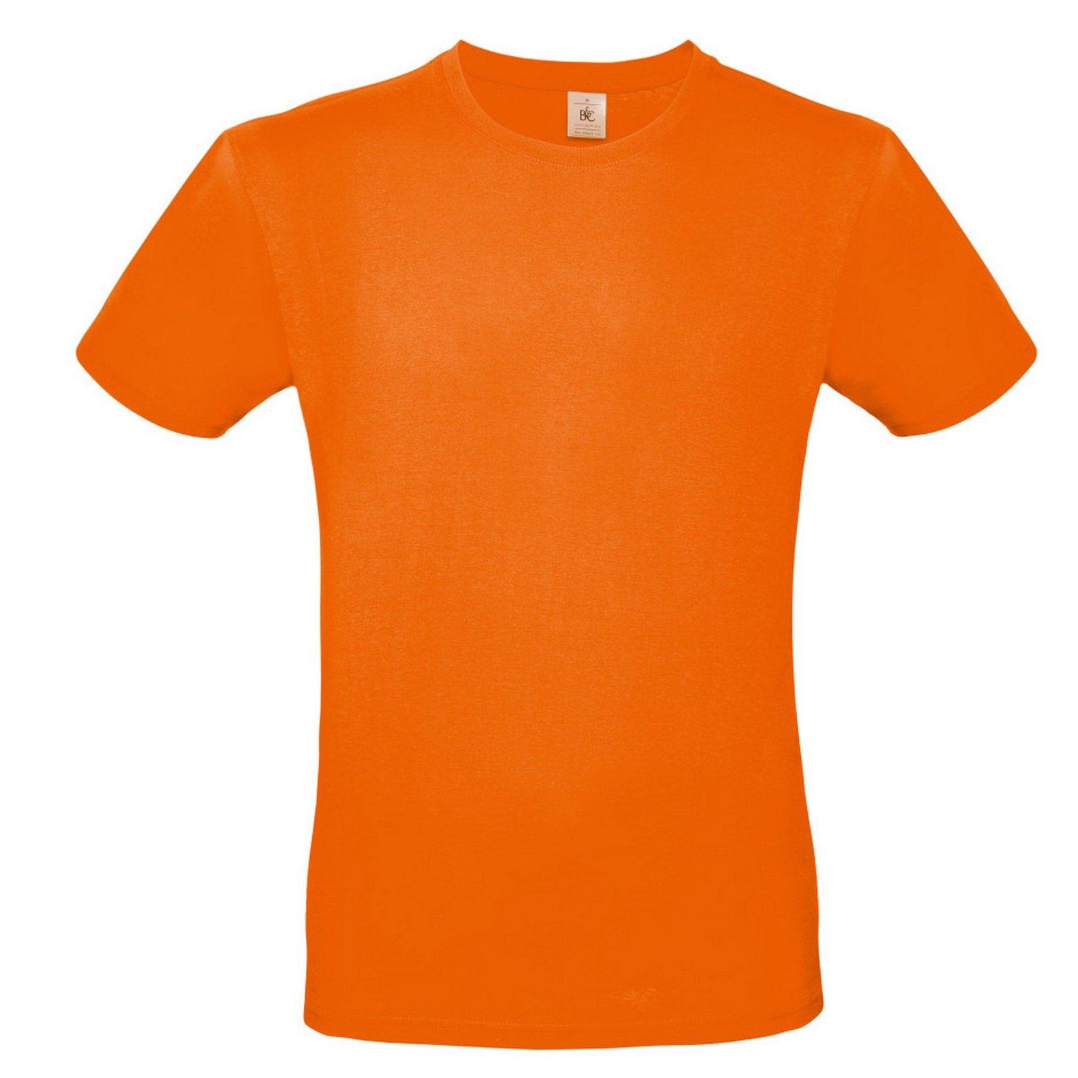 B&c Tshirt #e150 Herren Orange XS von B and C