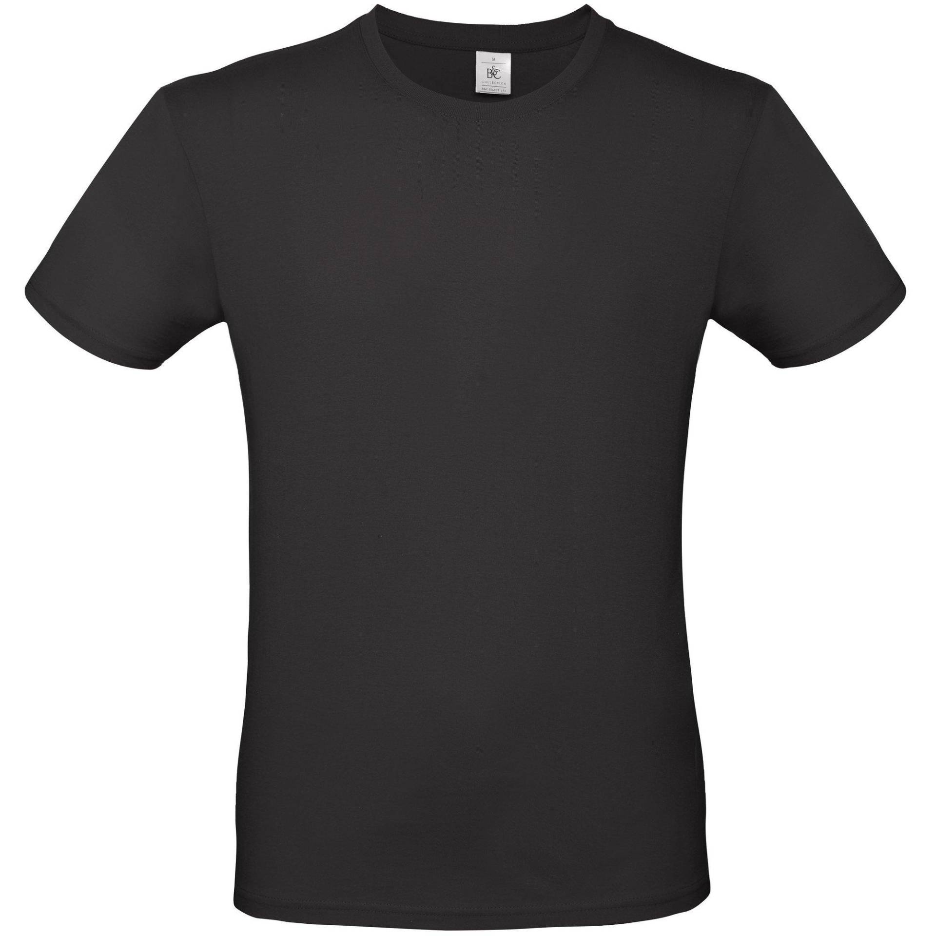 B&c Tshirt #e150 Herren Schwarz 5XL von B and C