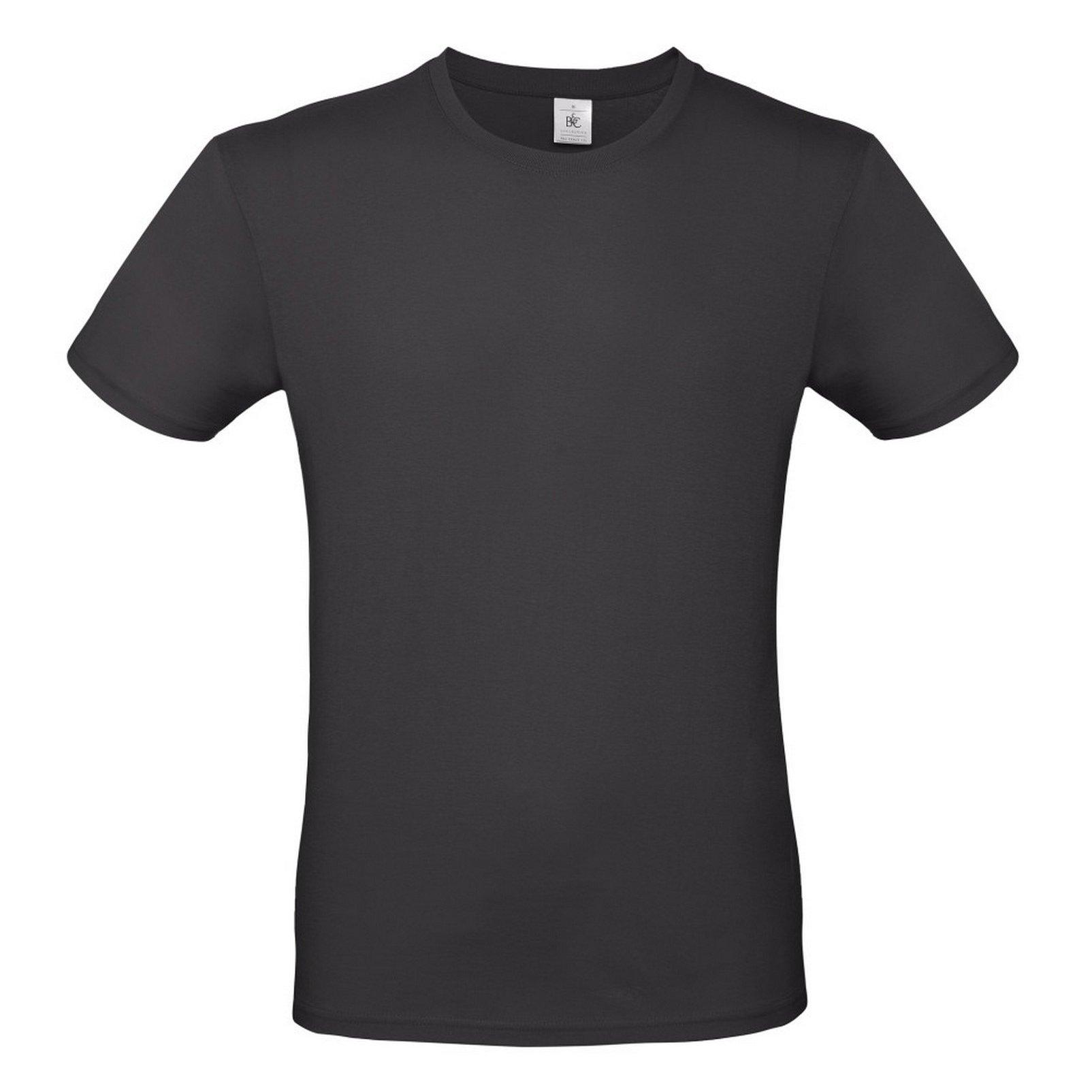 B&c Tshirt #e150 Herren Schwarz XS von B and C