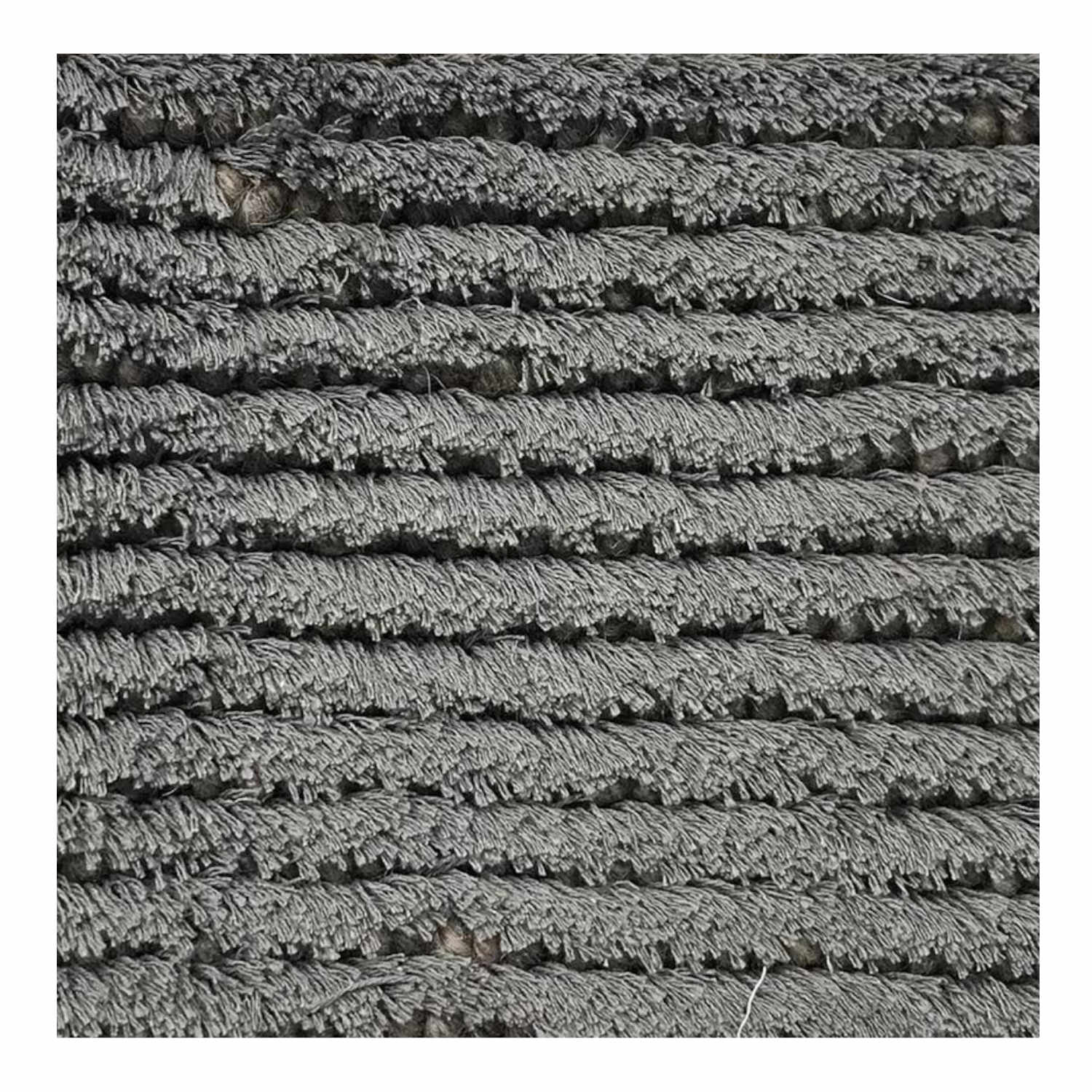 Miro Teppich , Farbe 1750 warm grey, Grösse 200 x 200cm von B.I.C Carpets