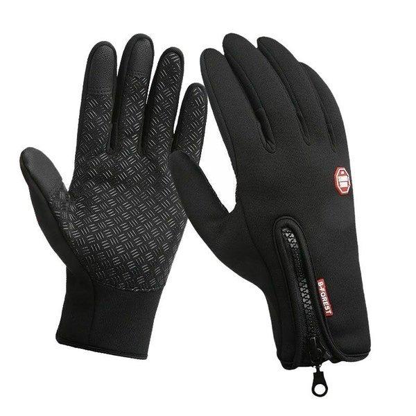 Touch-handschuhe, Damen Schwarz S von B2X