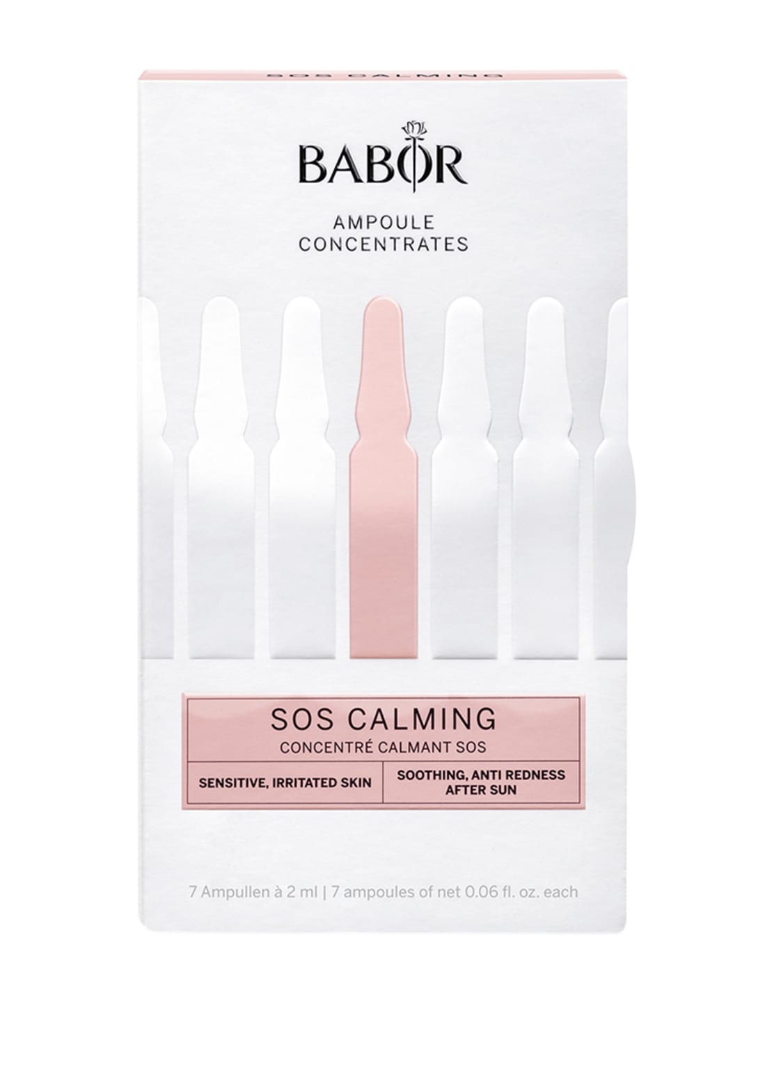 Babor Ampoule Concentrates SOS Calming Ampullen (7 x 2 ml) 14 ml von BABOR