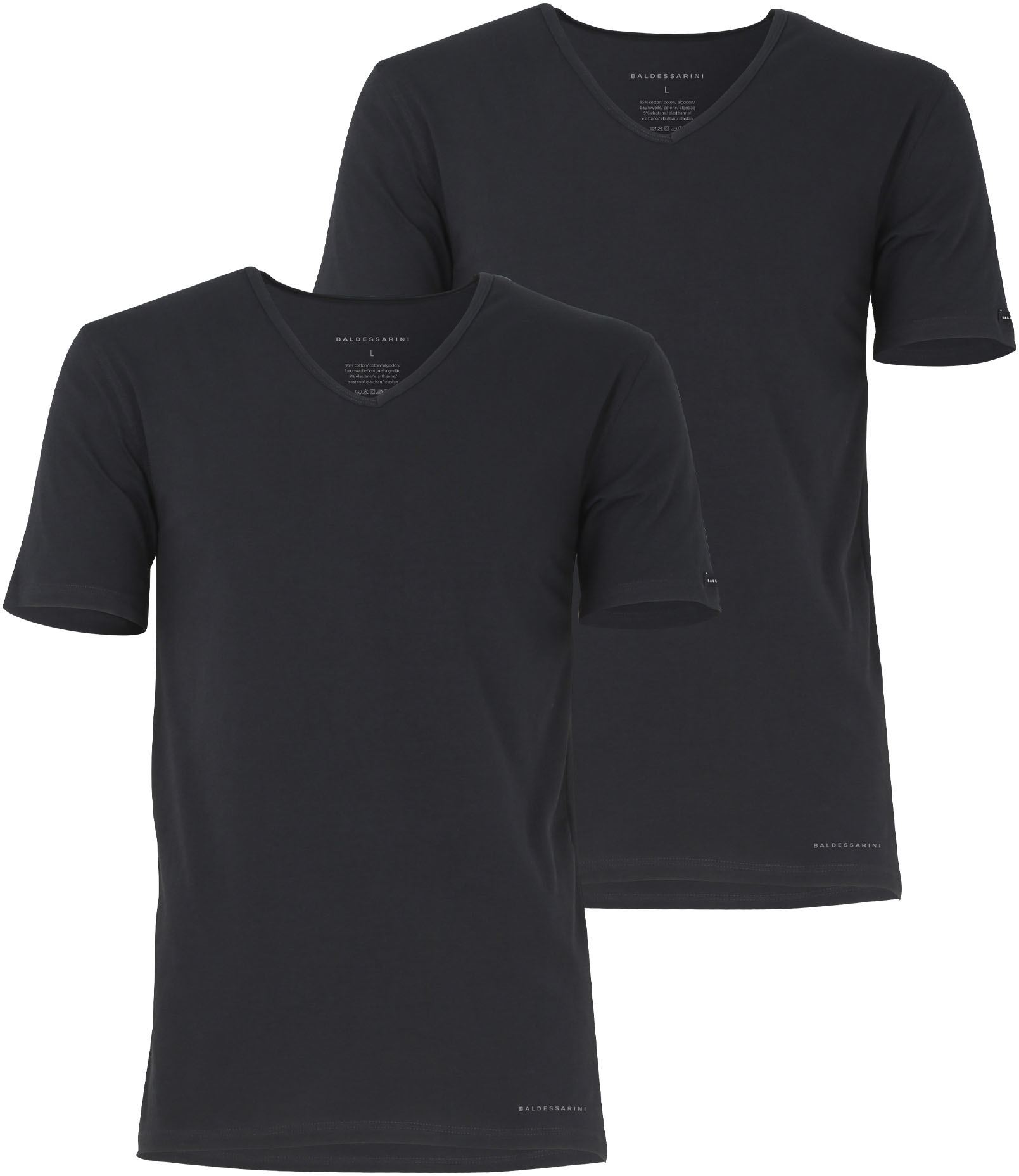 BALDESSARINI Unterhemd »Shirt, 1/2, V-Ausschnitt«, (Packung, 2 St., 2 Tlg.) von BALDESSARINI