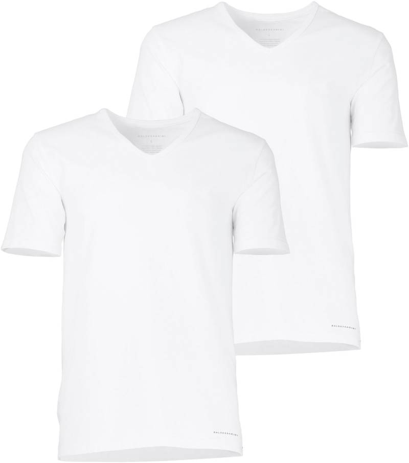 BALDESSARINI Unterhemd »Shirt, 1/2, V-Ausschnitt«, (2er Pack), V-Ausschnitt, kurzarm, Logoschriftzug von BALDESSARINI