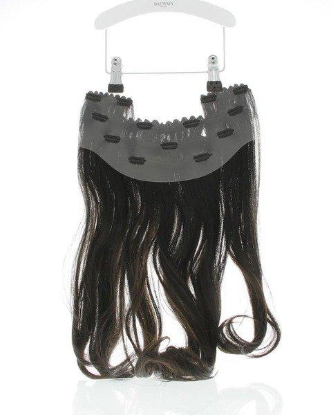 Clip-in Weft Memory®hair 45cm Rio, Dark Brown Ombré Damen Dark Brown Ombré ONE SIZE von BALMAIN