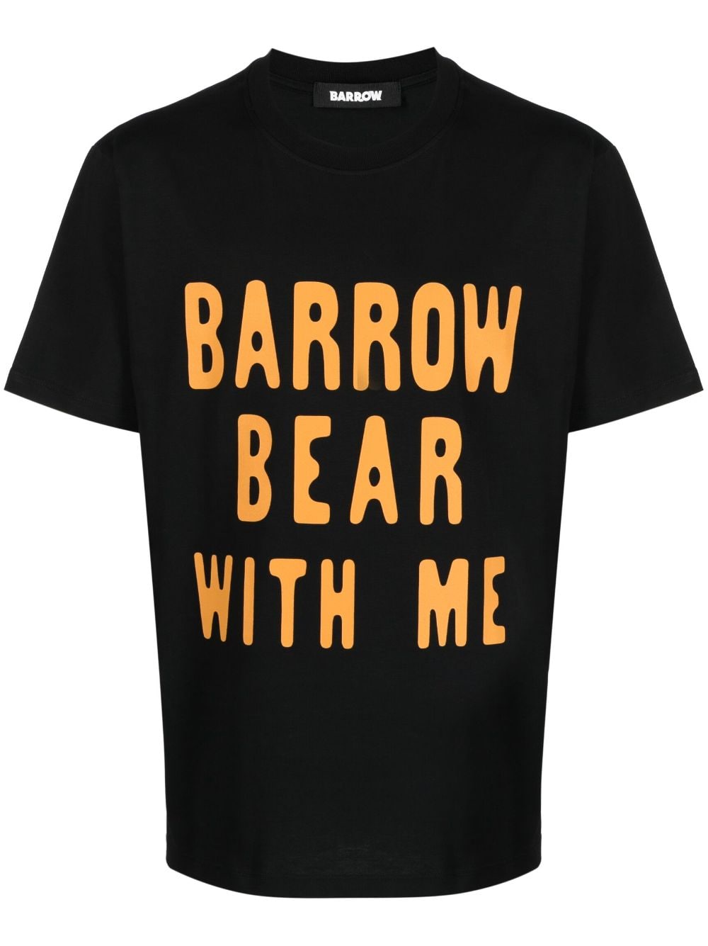 BARROW graphic-print cotton T-shirt - Black von BARROW