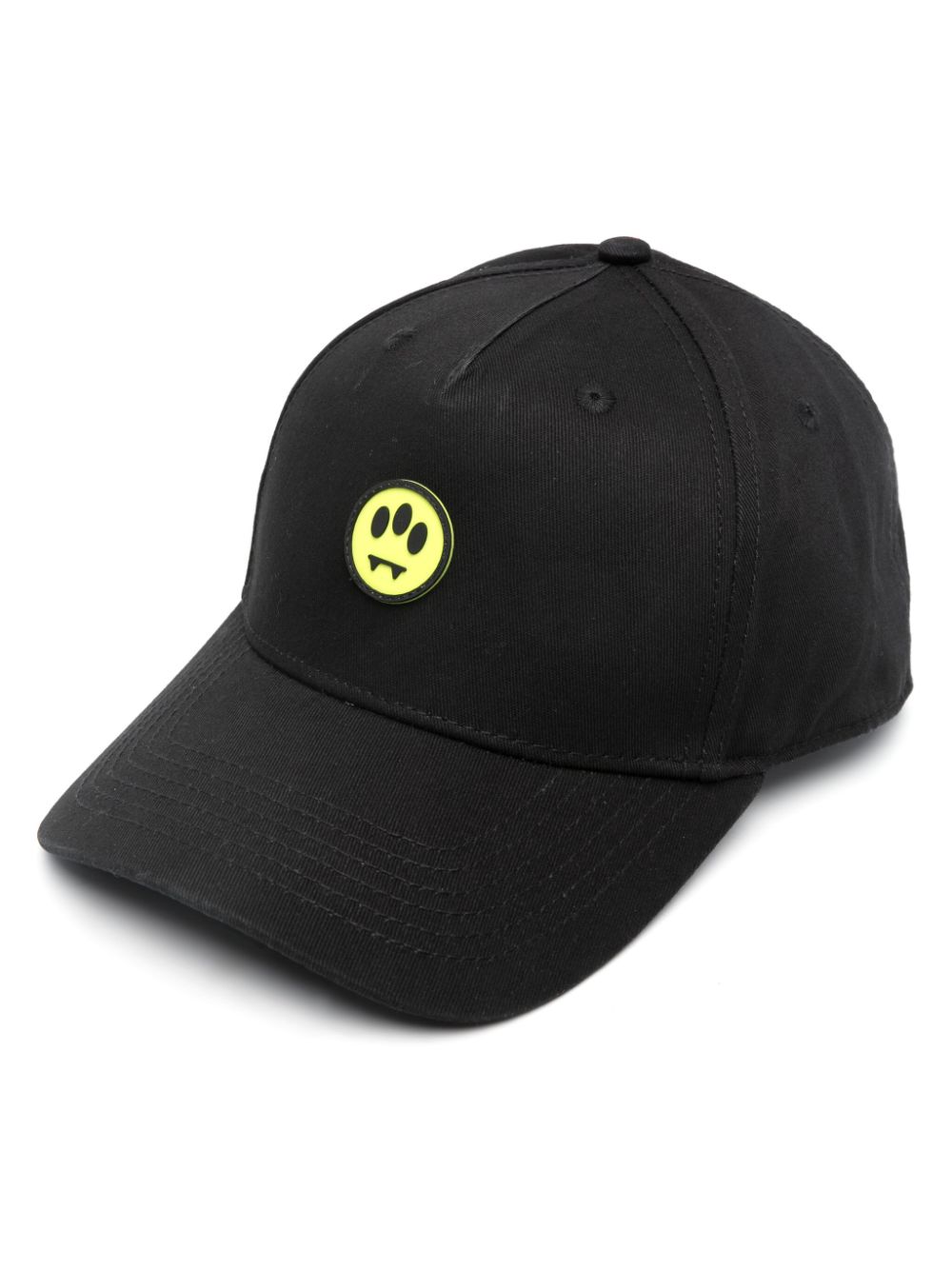 BARROW logo-patch curved-peak cap - Black von BARROW