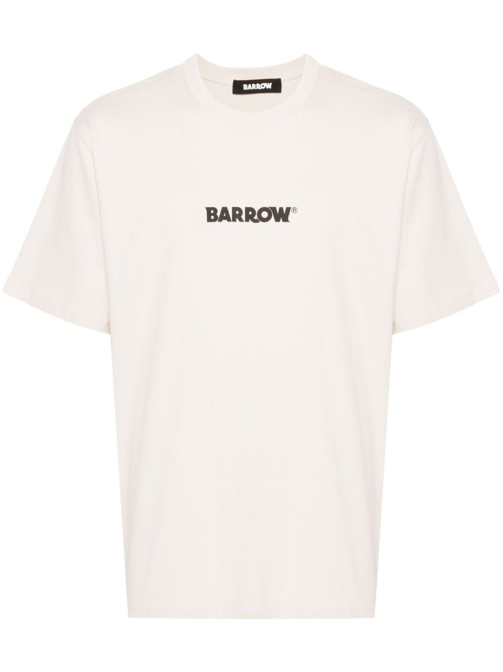 BARROW logo-print T-shirt - Neutrals von BARROW