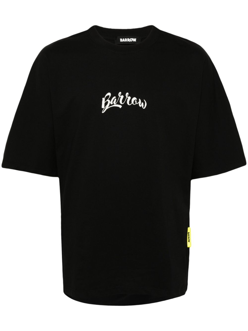 BARROW logo-print cotton T-shirt - Black von BARROW