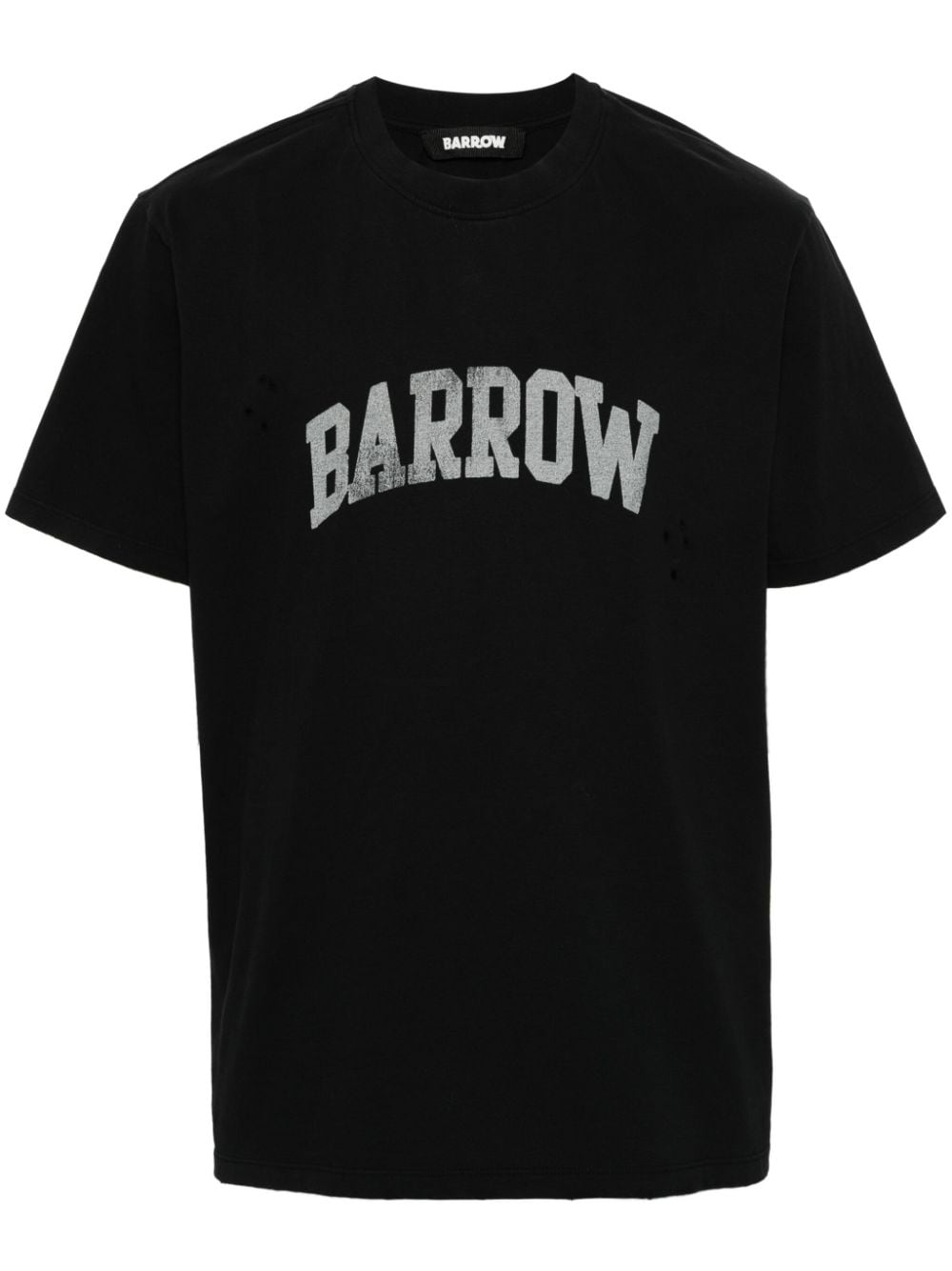 BARROW logo-print cotton T-shirt - Black von BARROW