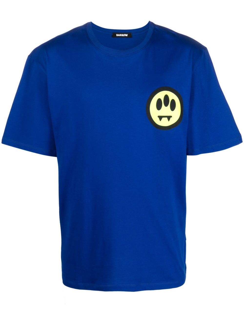 BARROW logo-print cotton T-shirt - Blue von BARROW