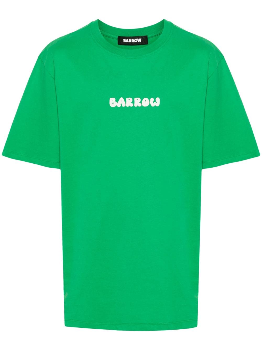 BARROW logo-print cotton T-shirt - Green von BARROW