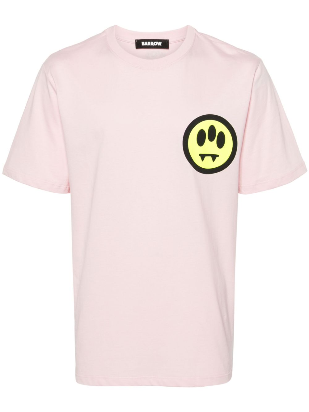 BARROW logo-print cotton T-shirt - Pink von BARROW