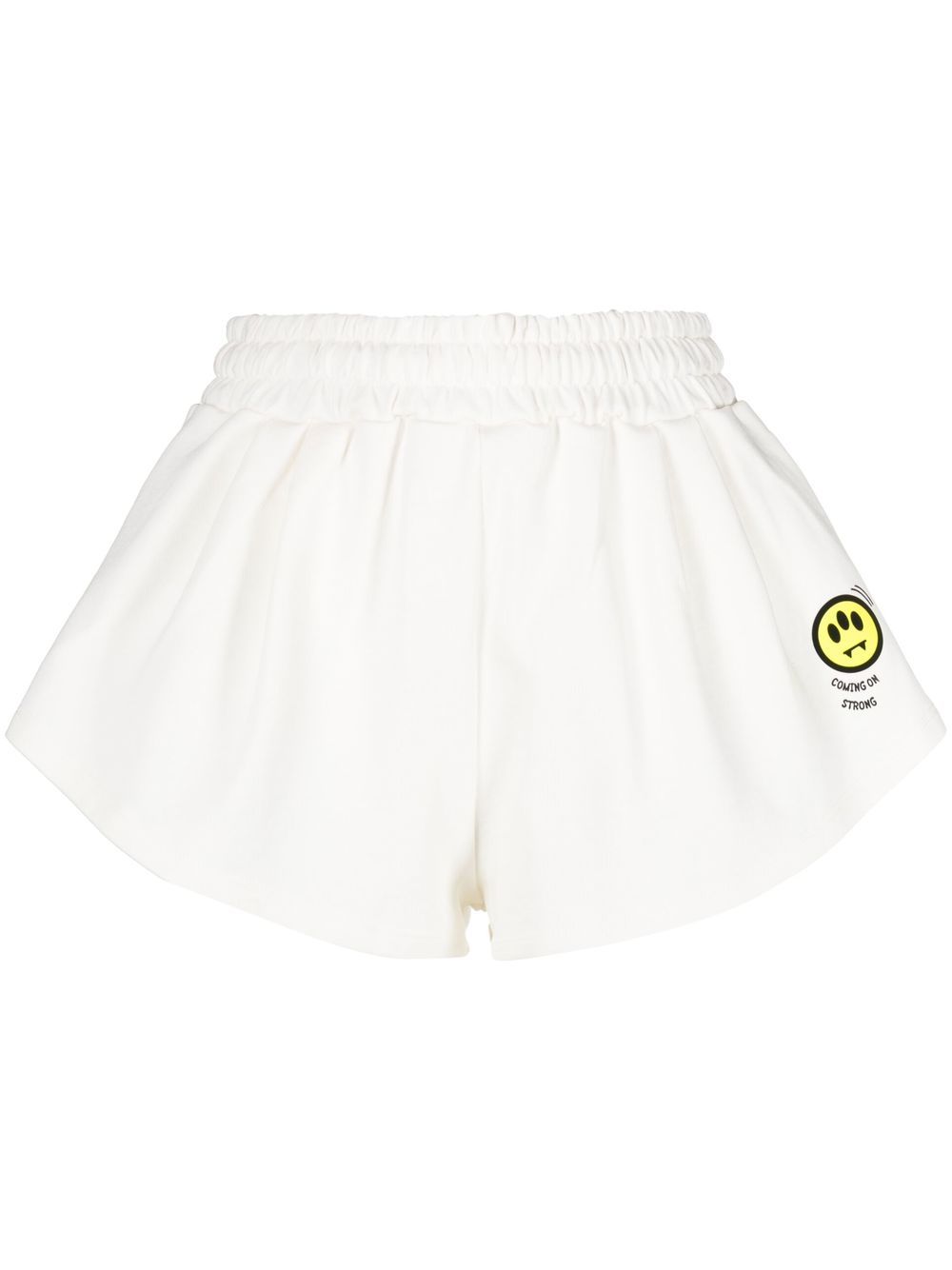 BARROW logo-print mini shorts - White von BARROW