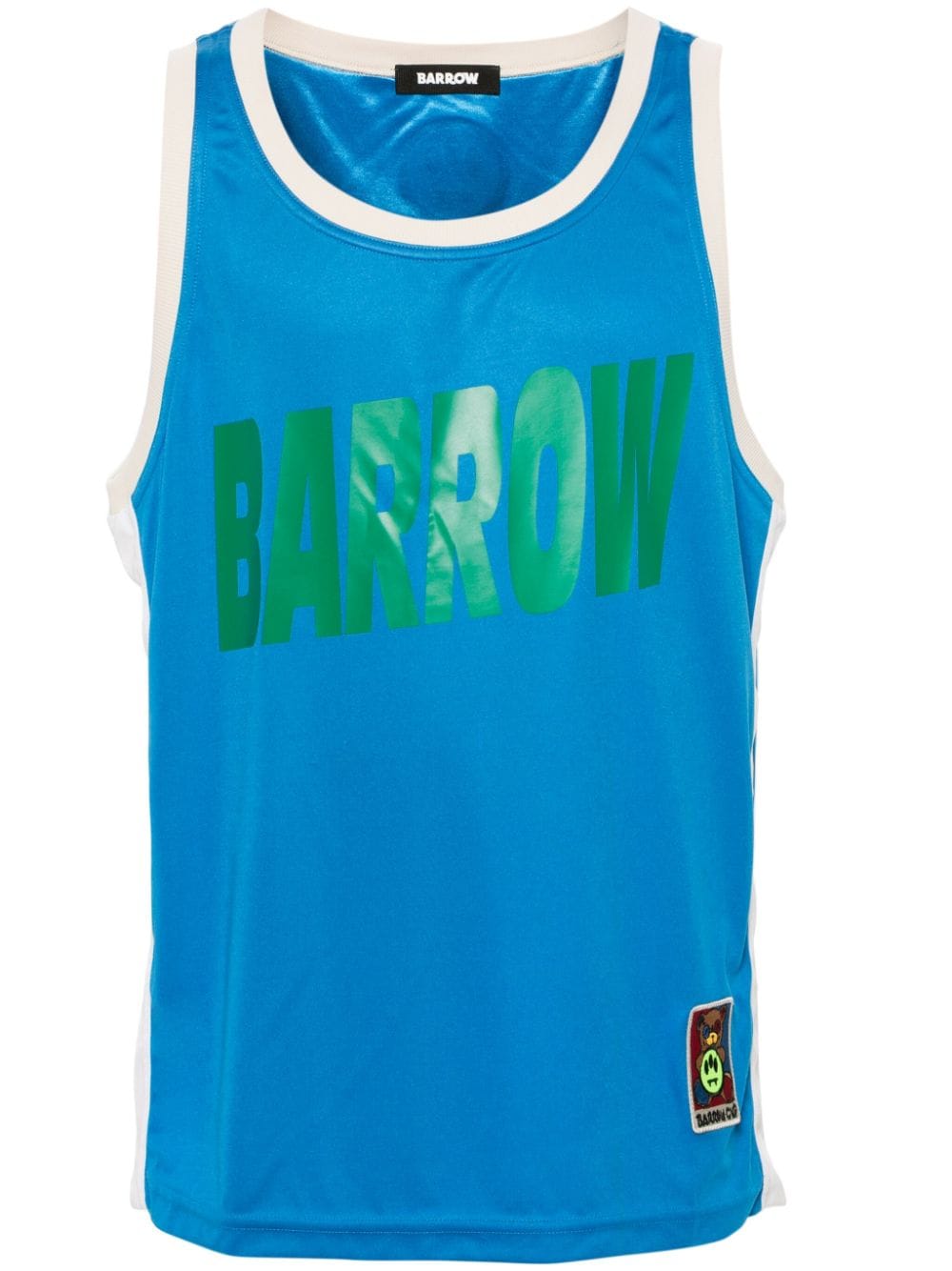 BARROW logo-print tank top - Blue von BARROW