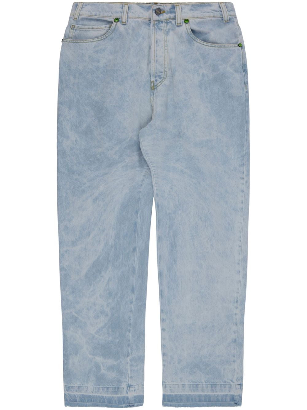 BARROW loose-fit cotton jeans - Blue von BARROW