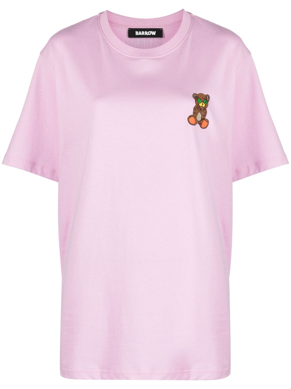 BARROW teddy bear cotton T-Shirt - Pink von BARROW