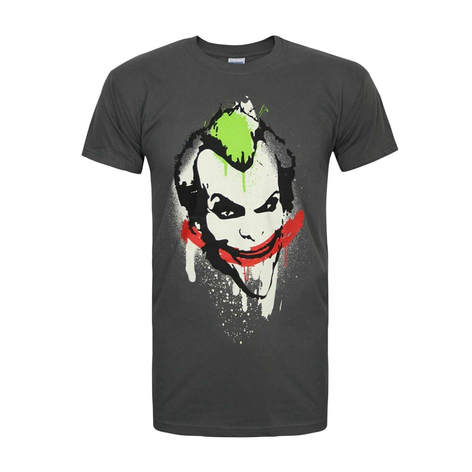 Arkham City Tshirt Herren Charcoal Black XL von BATMAN