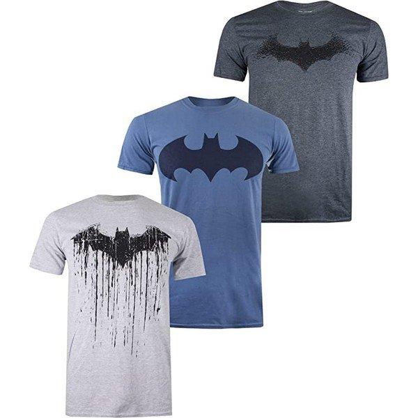 Tshirt (2erpack) Herren Grau XL von BATMAN