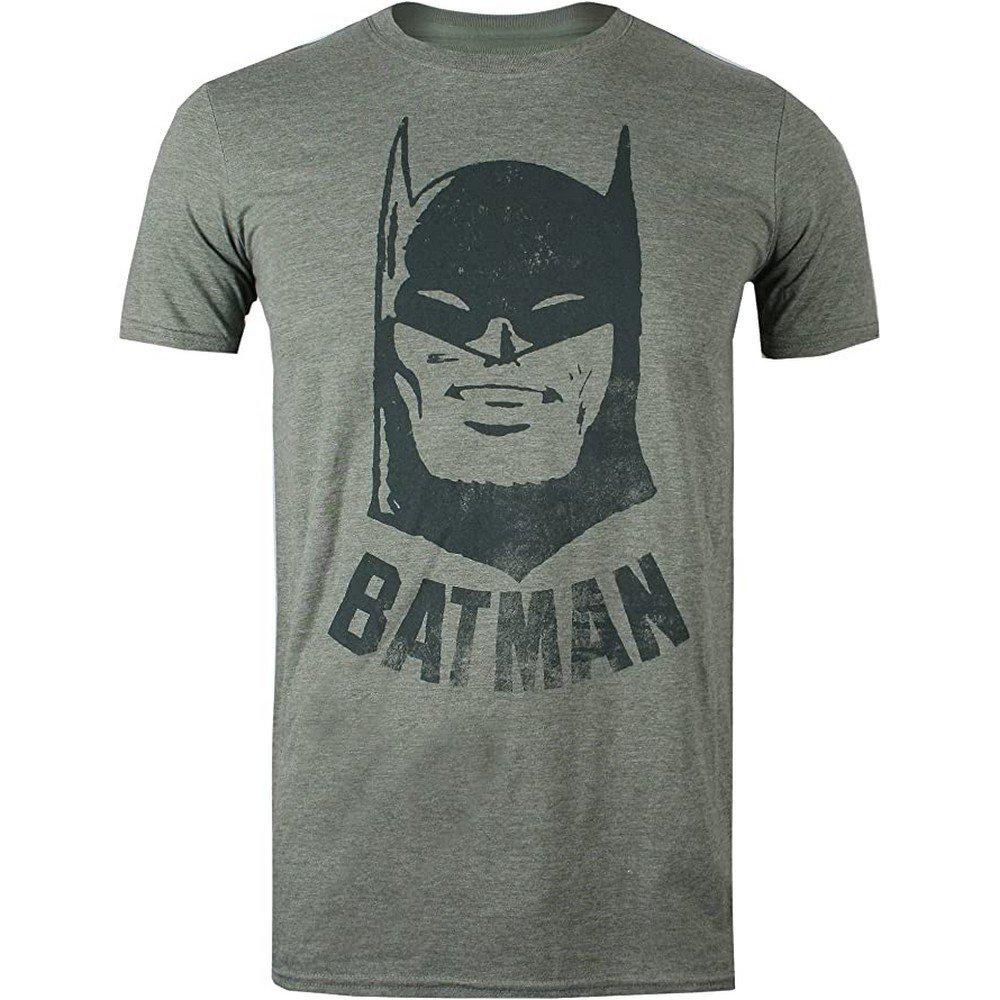 Tshirt Herren Taubengrau S von BATMAN