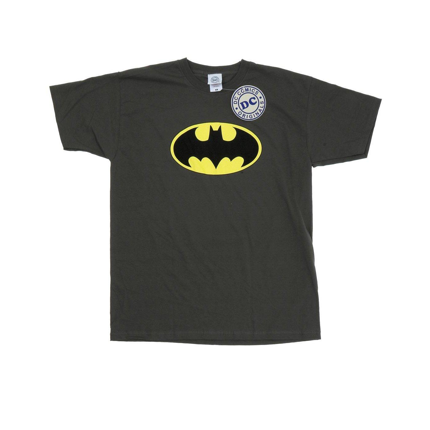 Tshirt Mädchen Charcoal Black 116 von BATMAN