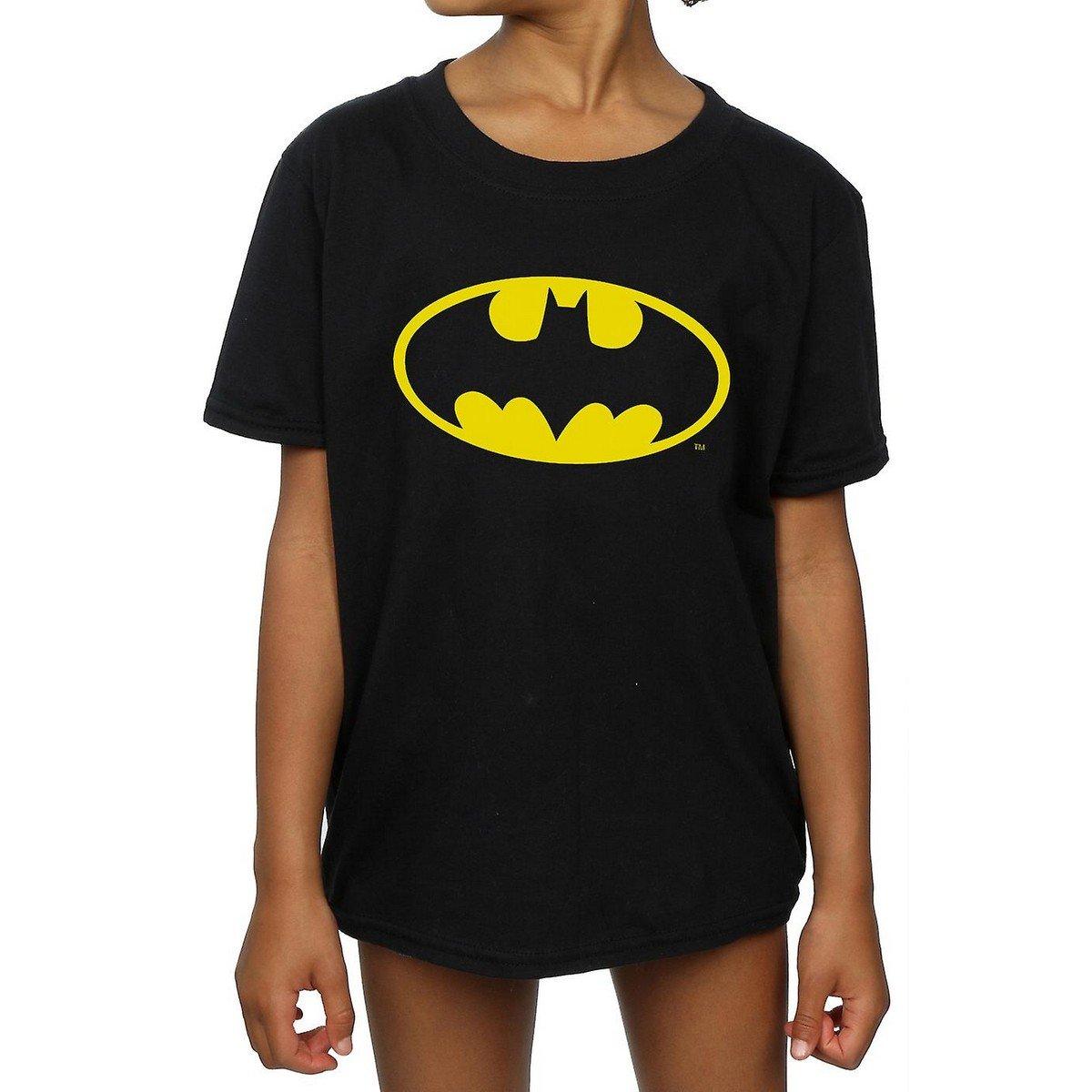 Tshirt Mädchen Schwarz 116 von BATMAN