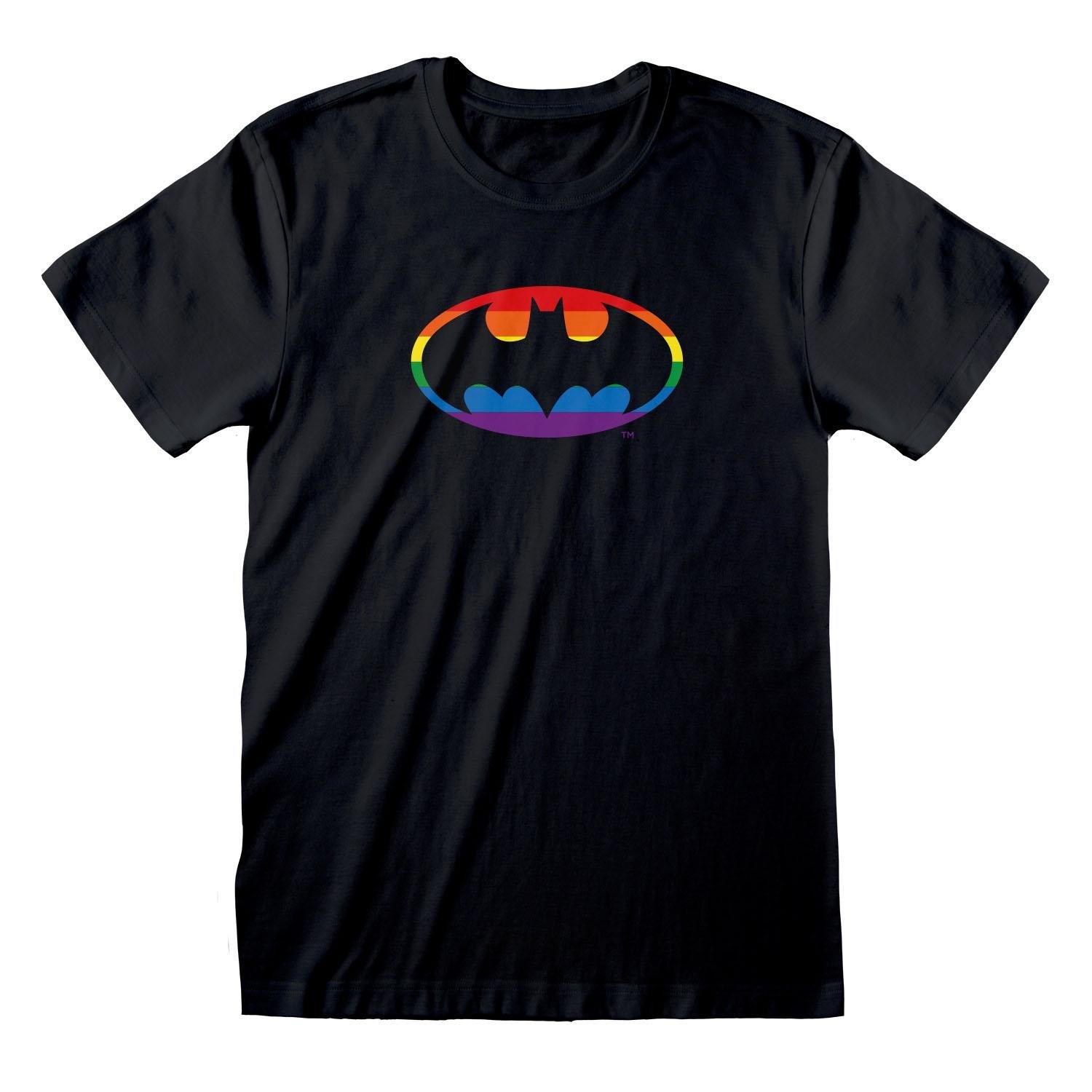 Tshirt Mit Pride Logo Damen Schwarz XL von BATMAN