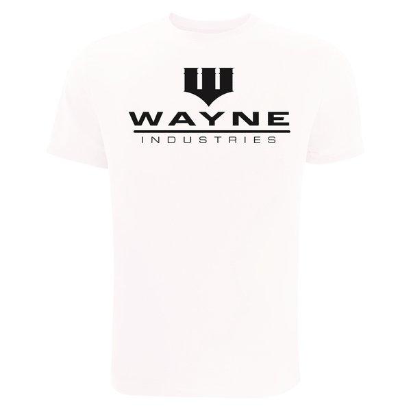 Wayne Industries Tshirt Herren Weiss L von BATMAN