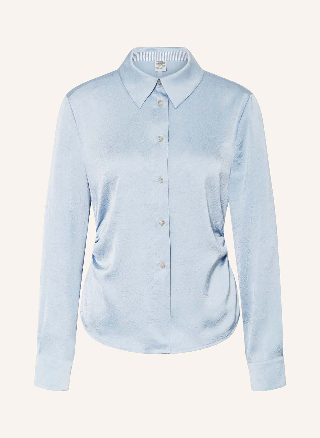 Baum Und Pferdgarten Hemdbluse Mabia Aus Satin blau von BAUM UND PFERDGARTEN