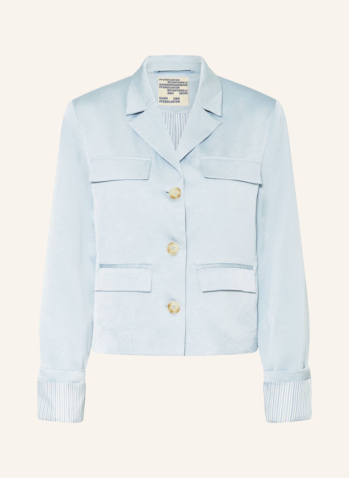 Baum Und Pferdgarten Kastenjacke Benthe blau Baum Und Pferdgarten Kastenjacke Benthe blau von BAUM UND PFERDGARTEN