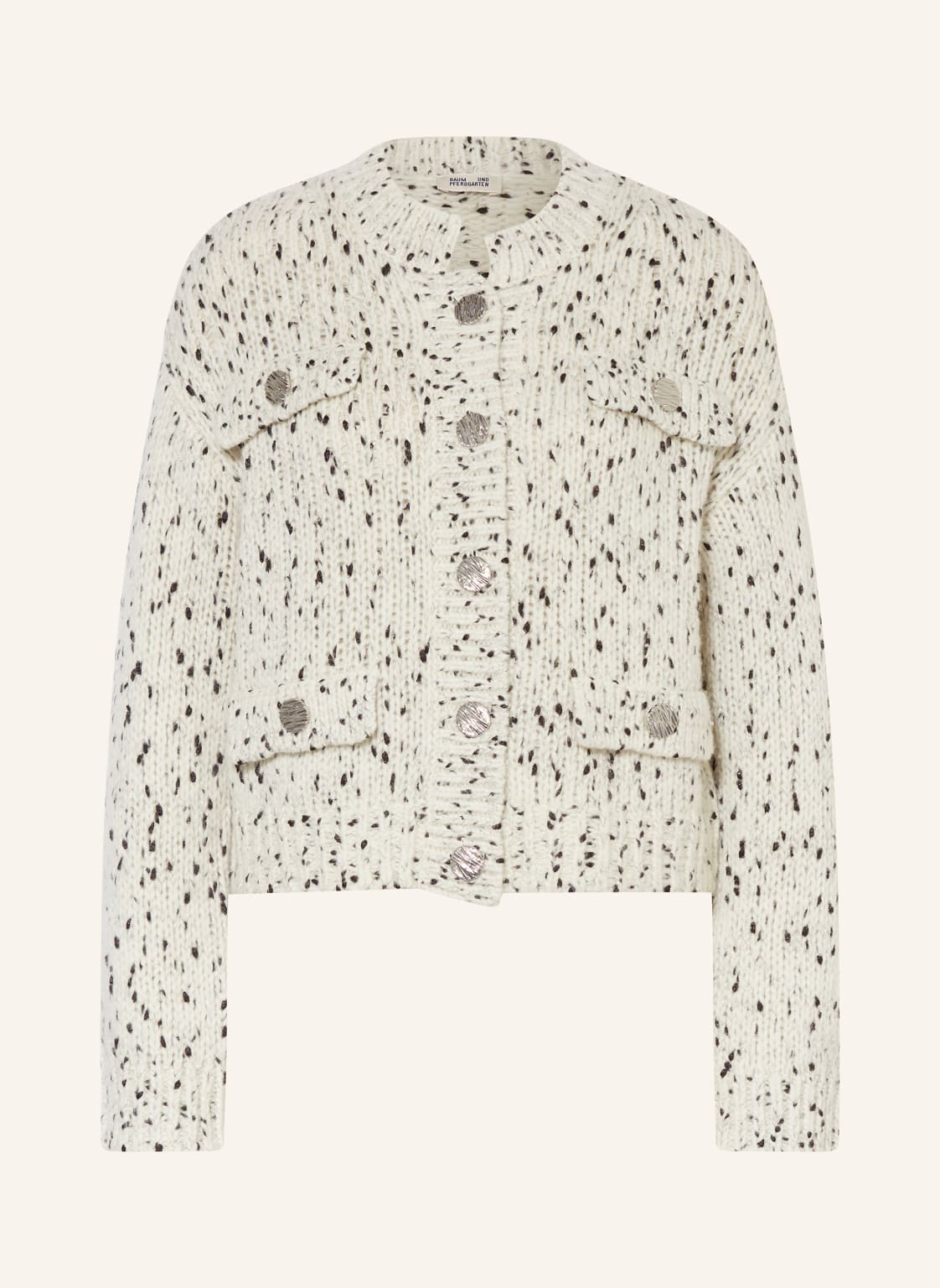 Baum Und Pferdgarten Strickjacke Cat weiss Baum Und Pferdgarten Strickjacke Cat weiss von BAUM UND PFERDGARTEN