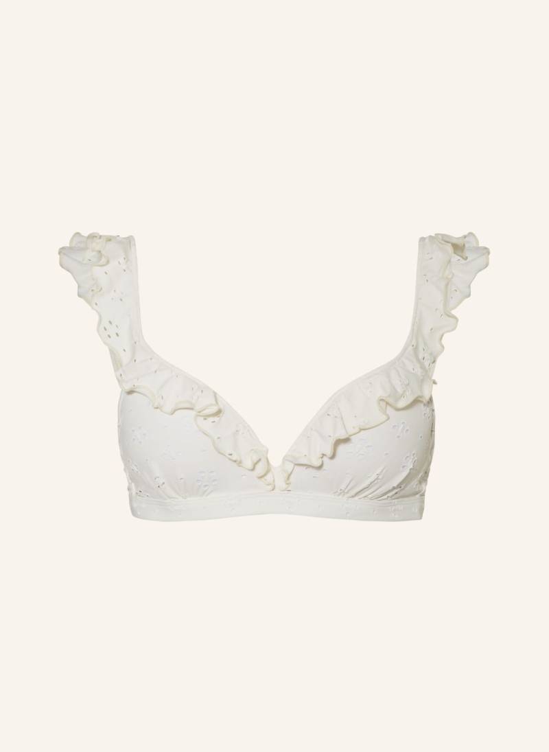 Beachlife Bügel-Bikini-Top White Embroidery weiss von BEACHLIFE
