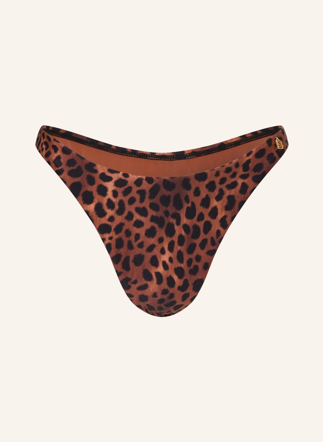 Beachlife High-Waist-Bikini-Hose Leopard Lover braun von BEACHLIFE