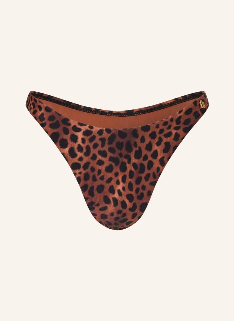 Beachlife High-Waist-Bikini-Hose Leopard Lover braun von BEACHLIFE