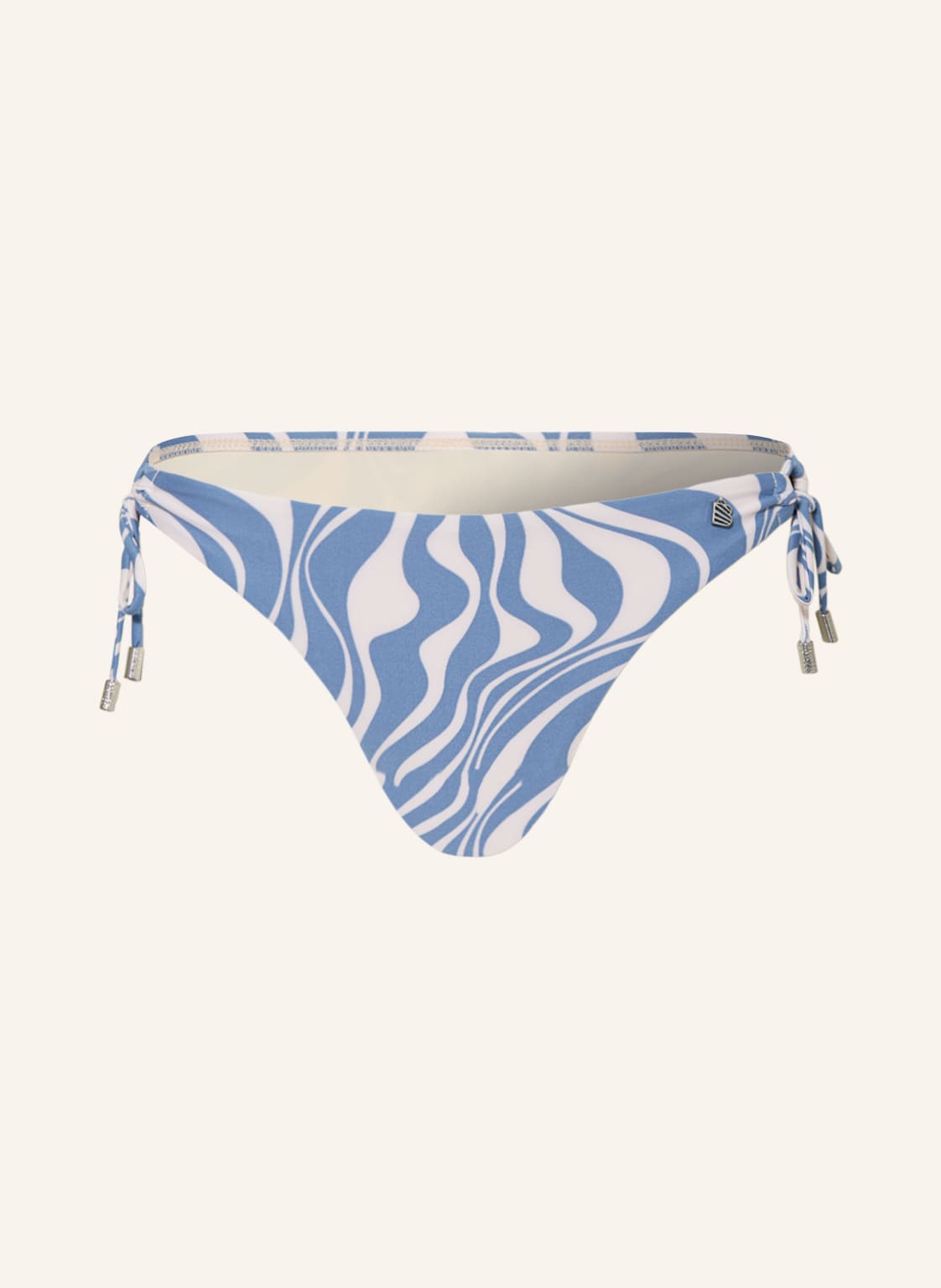 Beachlife Triangel-Bikini-Hose Swirl beige von BEACHLIFE