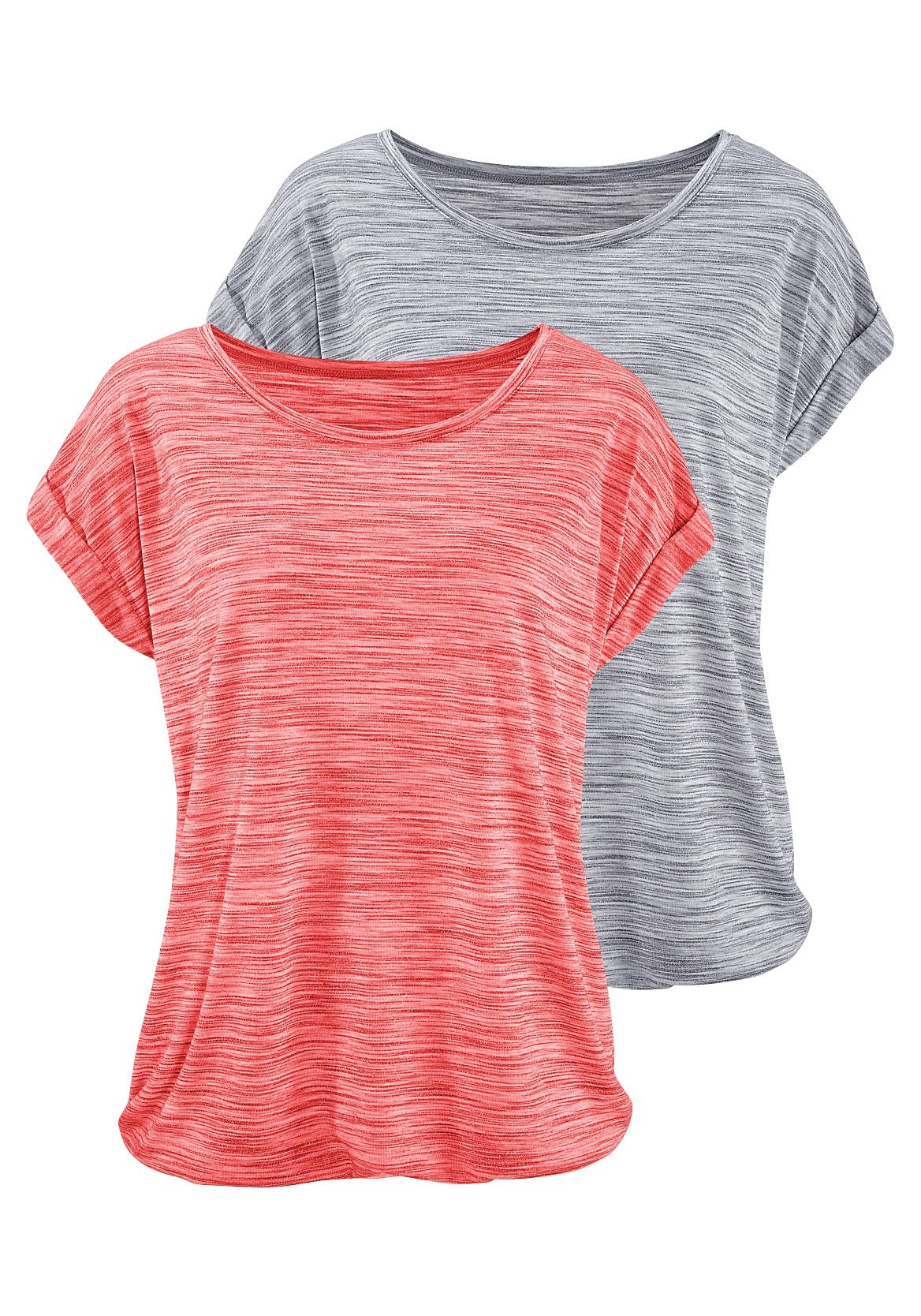 Beachtime Kurzarmshirt »mit Struktureffekt«, (2er-Pack), aus pflegeleichter Qualität Beachtime Kurzarmshirt »mit Struktureffekt«, (2er-Pack), aus pflegeleichter Qualität von Beachtime